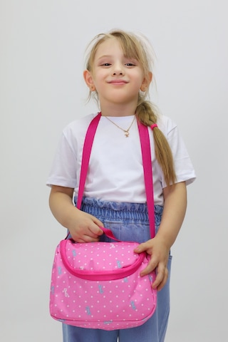 Termal Beslenme Çantası Tek Gözlü, Ayarlanabilir Omuz Askılı, Isı Yalıtımlı, Anaokulu & İlkokul Açık Pembe - Pembe