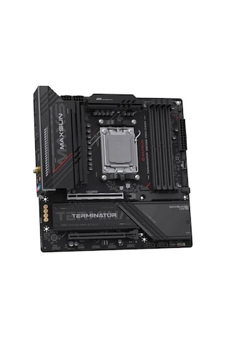 Maxsun Termınator B850m Pro Wıfı 8000 Oc Dp Hdmı M.2 Matx Ddr5 Am5 Anakart