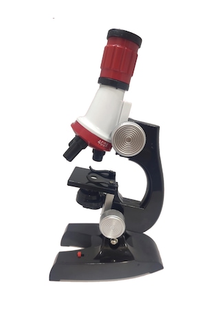 Eğitici Mikroskop Kiti Zoom Led Işıklı 100x 400x 1200x St1200x