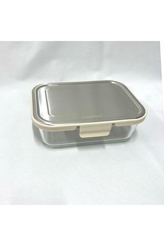 Cooker Ckr3489 Cam Saklama Kabı 1500 Ml Krem