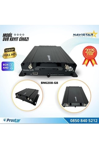 8 Kanal Ahd Profesyonel 1080p 4g Gps Wıfı Uzaktan Izlemeli Mobil Dvr Kayıt Cihazı
