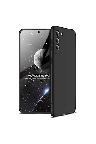 Galaxy S21 Plus Kılıf Zore Ays Kapak Siyah