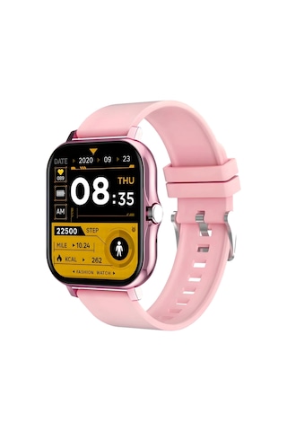 Zmsmart Akıllı Saat Sesli Görüşme Özellikli Spor Modlu 42mm Unisex Pembe-pembe Dw68