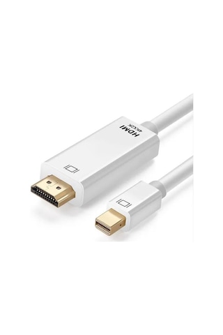 Minidisplayport Hdmi Çevirici 1.8 Metre 4k Mini Displayport Hdmi Kablo