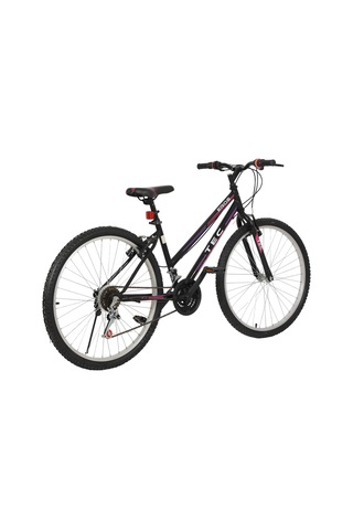 Belderia Tec Eros 26 Jant 21 Vites Dağ Bisikleti 38 Cm Siyah / Pembe Siyah - Yeşil