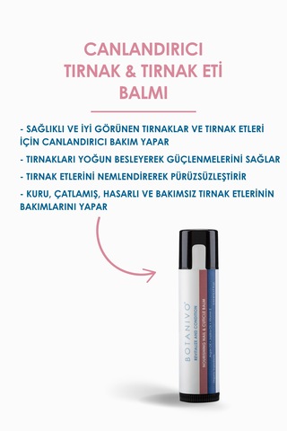 Canlandırıcı Tırnak & Tırnak Eti Balmı Besleyici & Güçlendirici