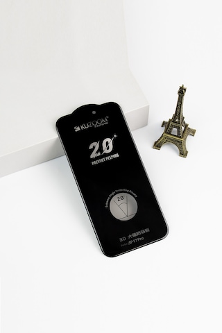 20 Hafif Kavisli Anti-peep Apple Uyumlu iPhone 17 Pro Temperli Hayalet Ekran Koruyucu