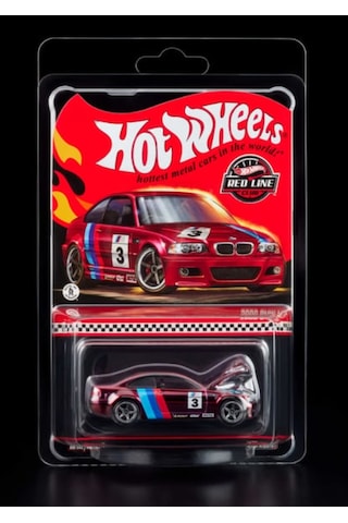 Hot Wheels Collectors Rlc Exclusive Bmw M3 2006 Red