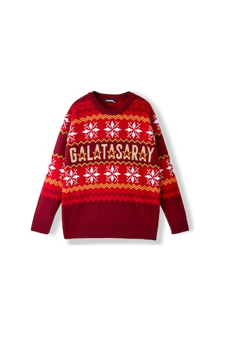 Gsstore Galatasaray Çocuk Yeni Yıl Kazak C252300 Kırmızı
