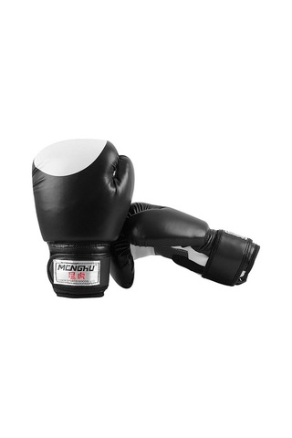 Artfulabode Ve Sporları Skycıty Siyah Siyah Profesyonel İçin, Eldiveni Dövüş Cm Boyut Boks Antrenman 6oz 12x16x4 - Li Siyah