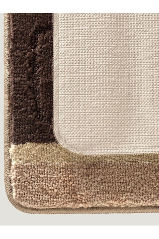 Lüks Kaymaz Taban 50x80 Cm Banyo Halısı/paspası Wb - 11 Mm Kalın %100 Polipropilen Model 1