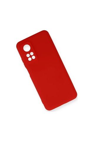 Newface Xiaomi Mi 10t Kılıf Nano İçi Kadife Silikon - Kırmızı
