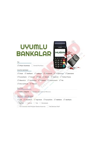 Hugin 4 G T300 Eft Pos Yazarkasa