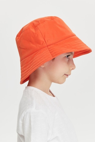 Benitto Kids Erkek Çocuk Desenli Bucket Şapka 7006-turuncu