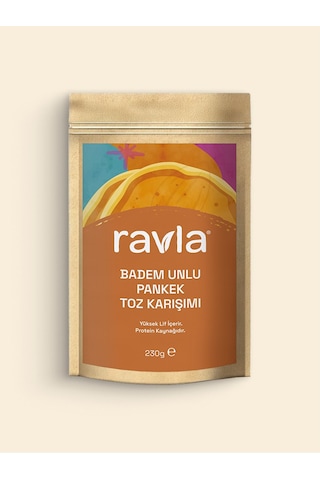 Ravla Badem Unlu Pankek Toz Karışımı 230 G