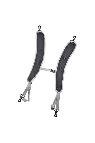 Luckstone 1 Çift Ayarlanabilir Sırt Çantası Askısı D-Halkalı Yedek Omuz Askısı - Mavi