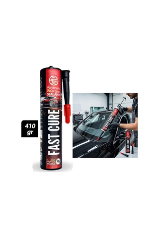 Zipper Fast Cure Araba Camı Ve Çok Amaçlı Yapıştırıcı 410 Gr - Siyah- 24'li Paket