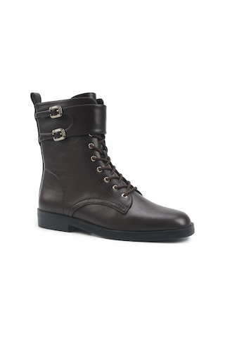 Nine West Oprah 5pr Kahverengi Kadın Düz Bot 000000000102012373 Kahverengi