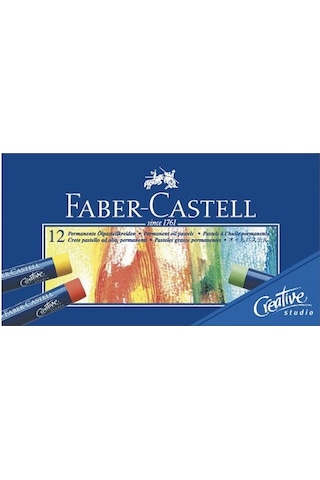 Faber-Castell Creatıve Studıo Yağlı Pastel Boya 12 Renk