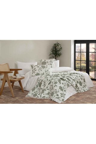Linens Hotmia Kırlent Kılıfı 40x60 Cm Yeşil Yeşil
