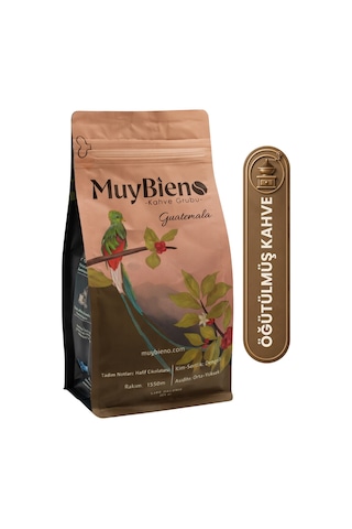 MuyBieno Guatemala Huehuetenango Öğütülmüş Filtre Kahve 250 G