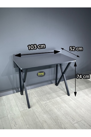 Buse Çalışma Masası Ofis Bilgisayar Masası +katlanır Sandalyeli
