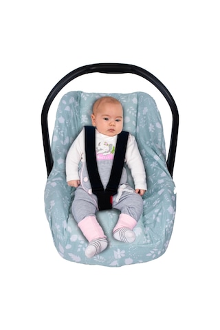 Sevi Bebe 61 Bel Destekli Ana Kucağı Örtüsü Yaprak Desen