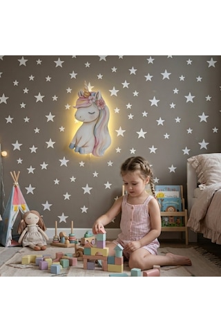 Missidea Prenses Unicorn Lamba Çok Renkli