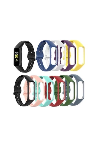 Samsung Galaxy Fit E Sm-R375 Uyumlu Akıllı Silikon Kordon Kayış