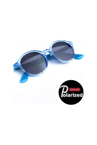 Focus On KS006-C8-P-FÜME Mavi Polarize Çocuk Güneş Gözlüğü