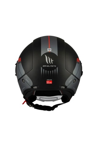 Mt Helmets Viale Sv Advance B41 Açık Kask Siyah - Gri