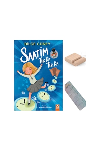 Saatim Tik Ka Tik Ka / Dilge Güney / 3. Sınıf / 8-9 Yaş Hikaye+tablet Tutucu+takip Ayracı
