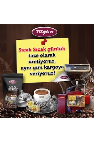 Tuğba Kuruyemiş Türk Kahvesi Metal Kutu 250 Gr