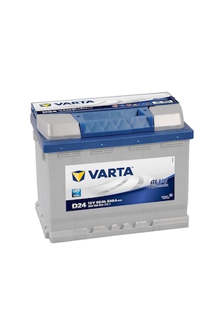 Varta D24 12V 60 Ah Blue Dynamic Akü Üretim 2024