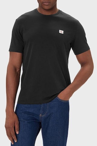 Calvin Klein Erkek T Shirt Lv04rd248g 3ge Siyah-beyaz Siyah - Beyaz