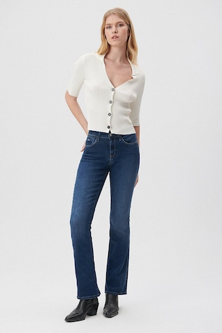 Mavi M1013684068 Molly Molly Deep Gold Klasik Ss Kadın Jean Pantolon M1013684068-R12339 Koyu Mavi