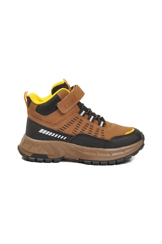 Taba Cırtlı Kaymaz Taban Erkek Çocuk Outdoor Bot Tiger F Taba