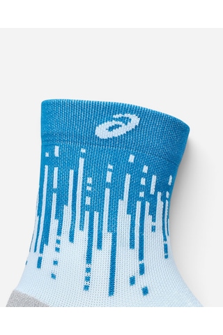 Asics Performance Run Sock Quarter Mavi Koşu Çorabı 3013b349-400