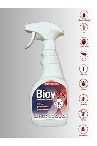 Biovex Premium Ul Haşere Hamam , Tahta Kurusu 500 Ml
