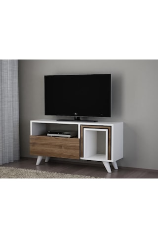 Dekorister Novella K2 Tv Ünitesi Beyaz-Ceviz