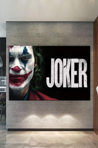 Joker Kanvas Tablo 8 Farklı Ölçü