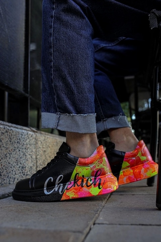 Ch254 Cst Pittura Erkek Ayakkabı 481 Sıyah / Sarı Chekıch Çok Renkli