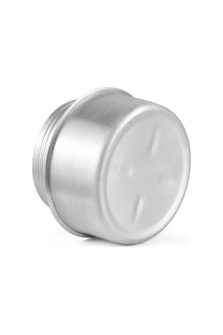 Yifomall Kamp Ve Bisiklet Turları İçin 100ml Alüminyum Alkol Ocağı + 3 Parça Paslanmaz Çelik Rüzgar Engelleyici Beyaz Kutulu Gümüş