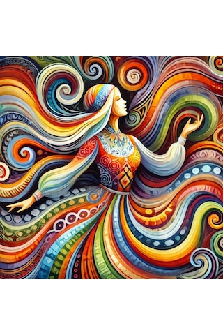 İskandinav Soyut Tablo Set Çerçevesiz 50x50cm Pvc Tablo 4'lü Set 016 Her Bir Tablo 50x50cm Büyüklüğündedir.