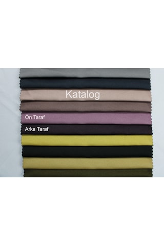 Dauble Blackut Karartma Perde Tek Kanat 1x2 Amerikan Pileli Fon Perde Gül Kurusu