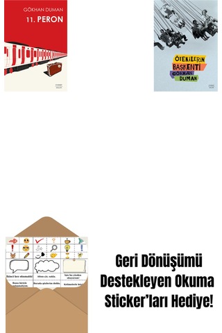 11. Peron + Ötekilerin Başkenti + Okuma Sticker'ları