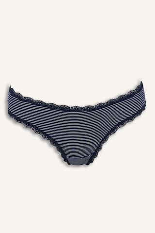 Defacto Dantel Detaylı Desenli 2li Slip Külot I3999ax26aunv241 Lacivert-nv241