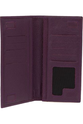 Bilik Deri Mor Rölax Deri Unisex Portföy & Clutch Çanta Ar05 700