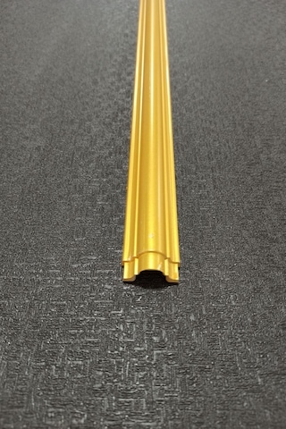 Decozza 4 Cm Altın Birbirine Geçmeli Duvar Çıtası Dgk-104