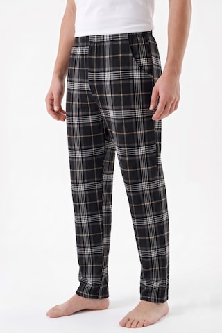 İki Yıldız Erkek Tek Penye Pijama Alt Bgl-st05657 Siyah